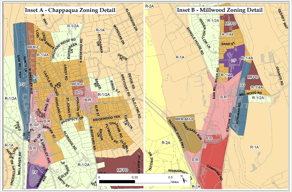 Chappaqua/Millwood Zoning Detail Maps